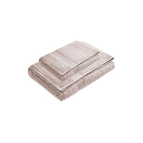 Jogo toalhas Trussardi Egitto Elegance 2 pç 77cmx1,40m Soft Rose