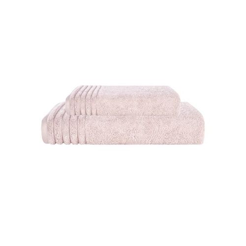 Jogo de toalhas Trussardi Imperiale 2 peças 70cmx1,40m  Soft Rose