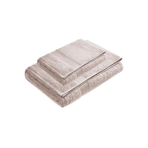 Jogo toalhas Trussardi Egitto Elegance 2 pçs 86cmx1,60m Soft Rose