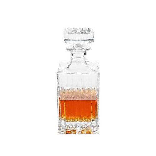 Garrafa para whisky em cristal Fracalanza Old Blend 750ml 22,3cm
