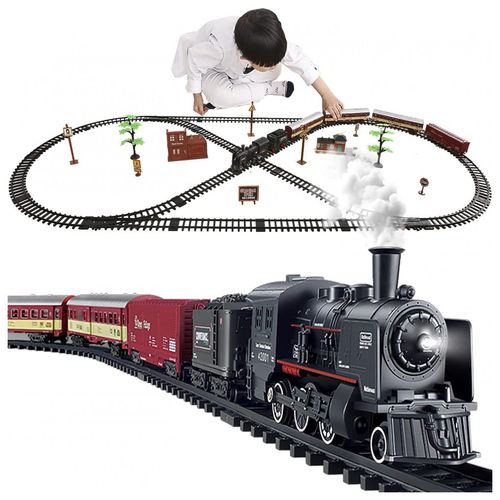 Pista Trem Locomotiva 85,5cm, DM Toys : : Brinquedos e Jogos