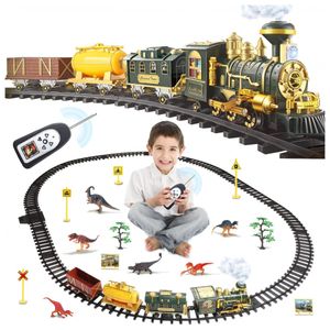 Conjunto de Trem Trenzinho Elétrico LIONEL Construction 712065 com Controle  Remoto, para Adultos e Crianças - Dular