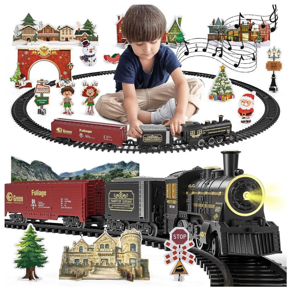 Trenzinho De Brinquedo Locomotiva Infantil Trem Elétrico