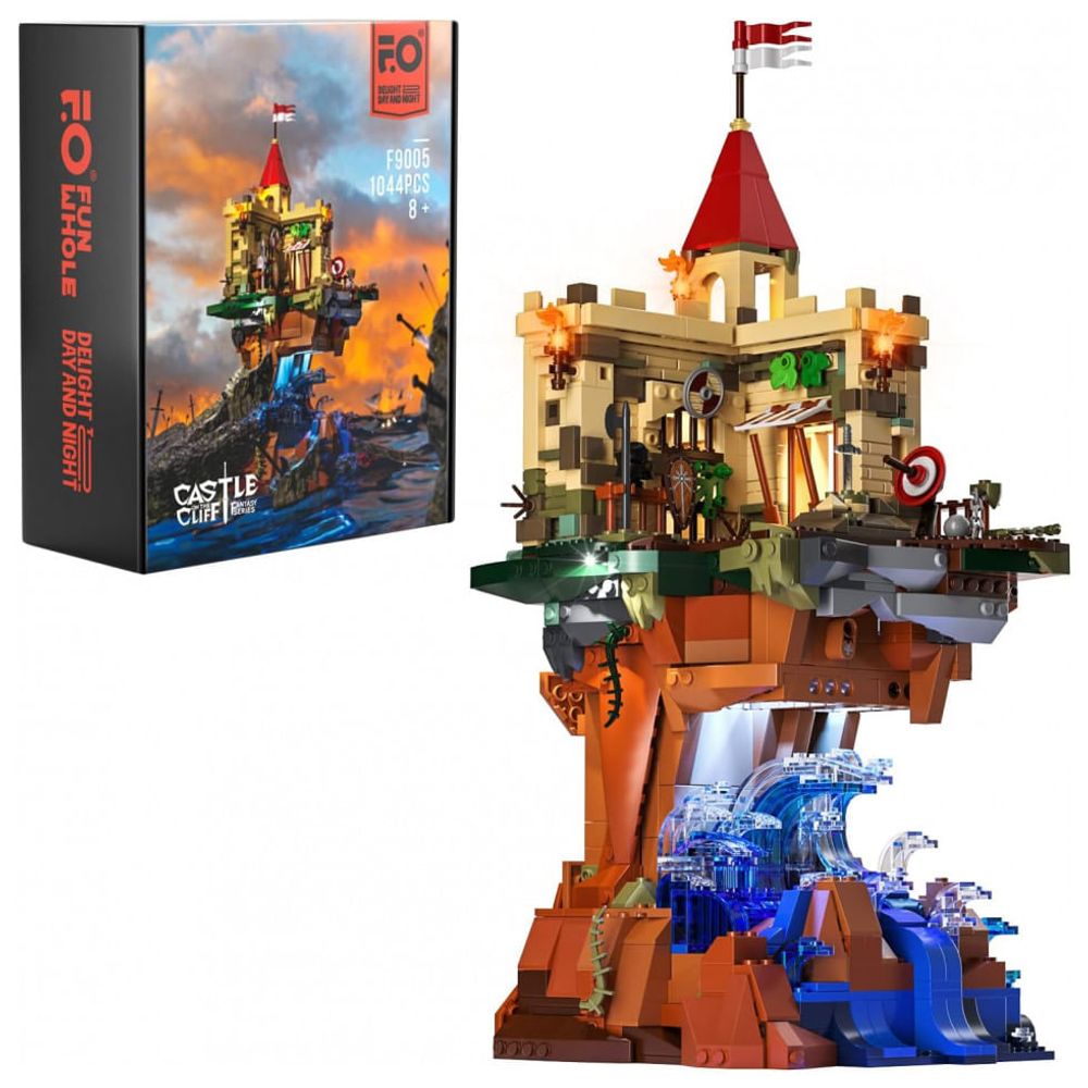 Castelo de Montar – Peças Compatíveis com Lego Colorido, para