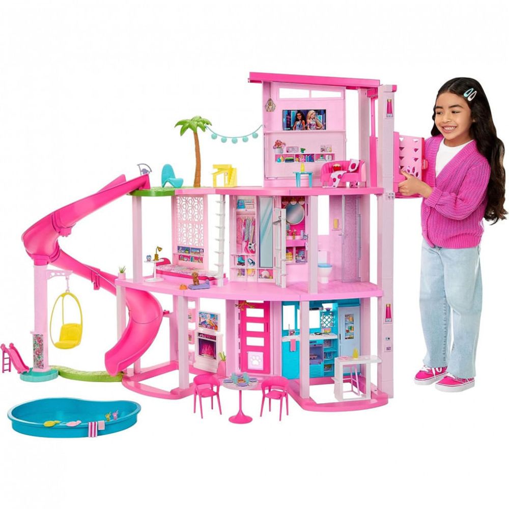 Casa Da Barbie Dreamhouse 3 Andares Com Elevador
