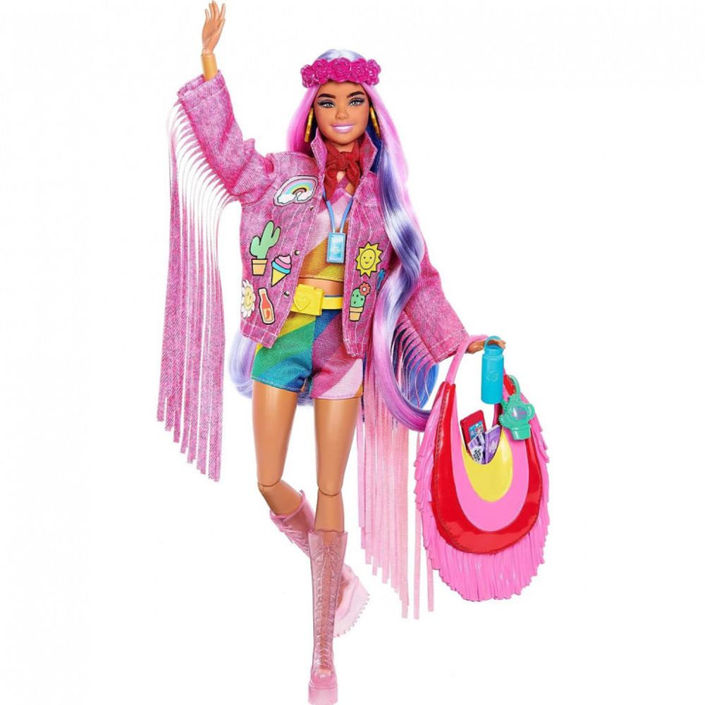 Barbie EXTRA Cabelo Rosa : : Brinquedos e Jogos