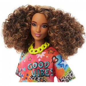 Boneca Barbie Fashionista com Roupas Retrô para Crianças de 3 Anos ou Mais  - Dular