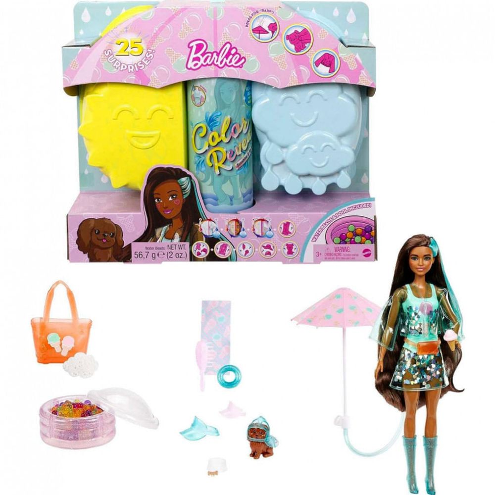 Kit 32 Peças com Roupas e Acessórios para Bonecas Barbie em