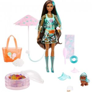 Boneca Barbie e Animais de Estimação com 3 Filhotes - Dular