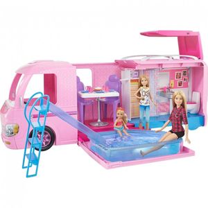Carro da Barbie e do Ken para Viagem de Praia, Rosa - Dular