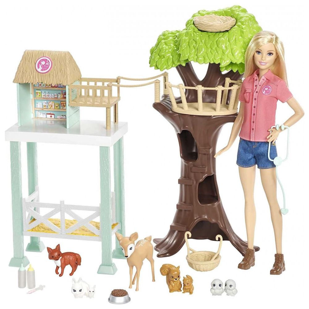 Boneca Barbie Veterinária 70 Cm Grande Divertida Lançamento