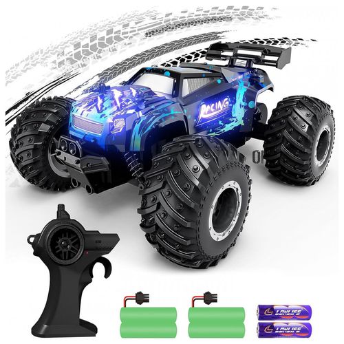 Tecnock RC Cars for Boys 8 12 1 18 Scale 25 KM H Fast Remote Control Car for Adults 2.4GHz 2WD Off Road Monster