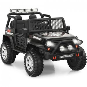 Carro Elétrico Infantil Off Road a Bateria 12V com Luz LED, Músicas,  Suspensão de Mola, 3 Velocidades, HONEY JOY, Rosa - Dular