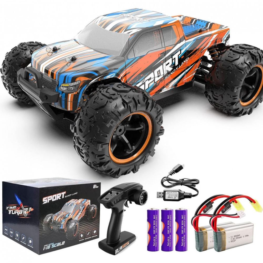 Off-road controle remoto veículo modelo de carro para adulto, profissional  RC carro, alta velocidade, ZD 08428-V2, 1:8, caminhão curto