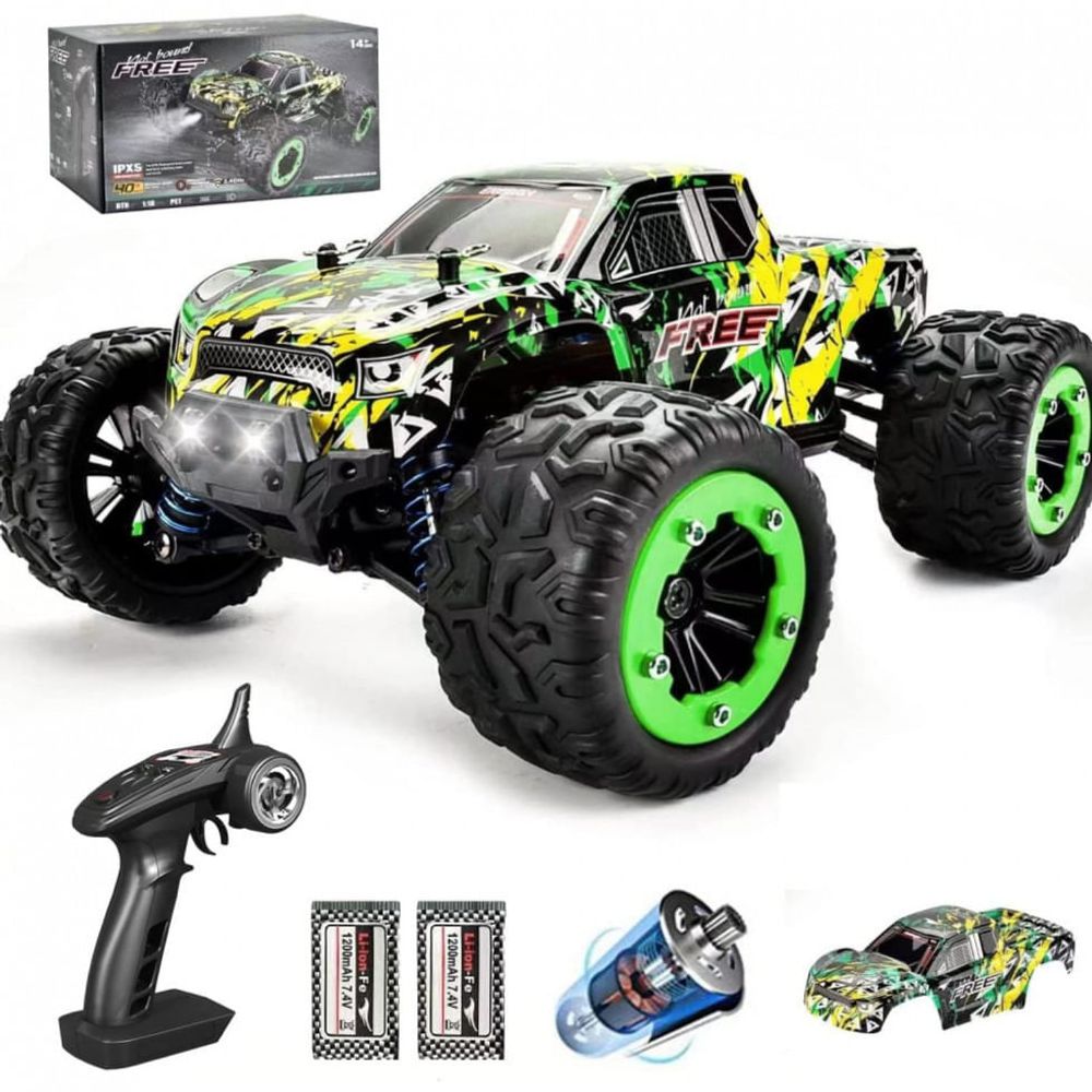 WIAORCHI 1 18 Scale 2.4Ghz All Terrain RC Cars 40KM H High Speed