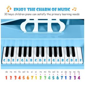 Piano infantil branco - Móveis de brincar educativos l