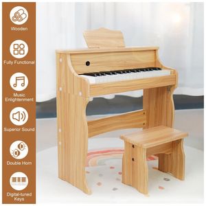 Piano infantil de madeira com banqueta - Artigos infantis - Linda Vista,  Contagem 1256893375