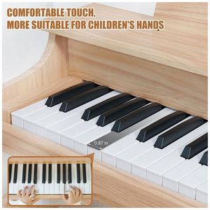 Piano de Teclado Infantil, Operação Simples Educacional Multifuncional  Canto Arredondado Portátil Teclado de Piano Infantil Desenvolver Interesse  Musical para Casa (25 teclas 11 : : Instrumentos Musicais