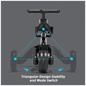 XJD Triciclos infantis 3 em 1 para crianças de 10 meses a 3 anos