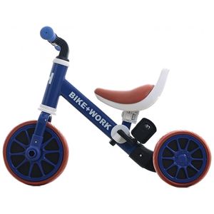 Triciclo Infantil 4 em 1 com Pedal Removível para Crianças de 2 a