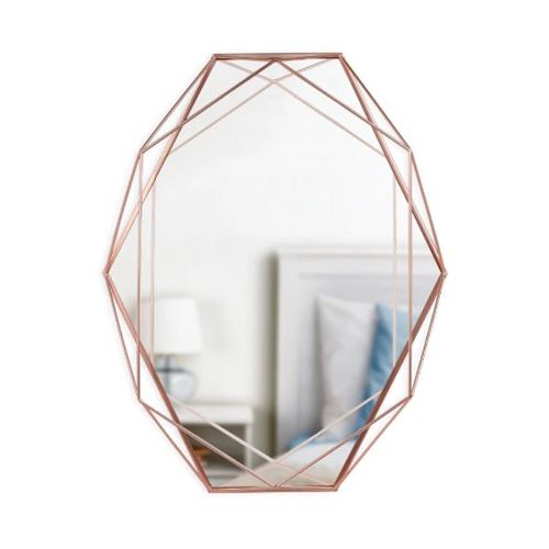 Espelho com moldura Umbra Prisma 43x57cm cobre