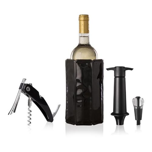 Jogo para vinho com acessórios Vacu Vin Wine Bar Pro 4 peças
