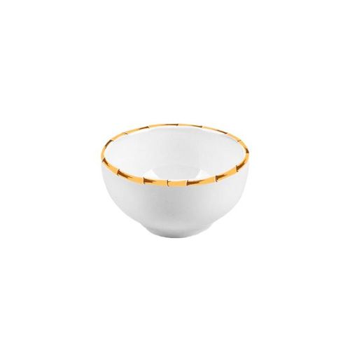 Bowl em porcelana Lyor Bambu 11,5X5,7cm branco