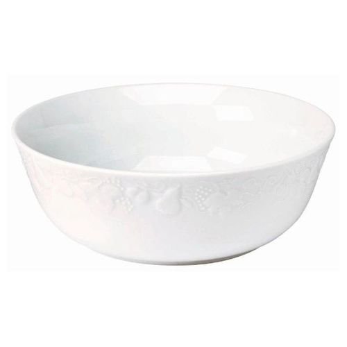 Saladeira em porcelana Limoges Califórnia 30cm branco