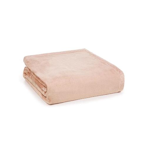 Cobertor Trussardi Piemontesi 1,80mx2,20m Casal Rosa Perla