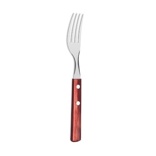 Garfo em inox Tramontina vermelho Garfo em inox Tramontina vermelho