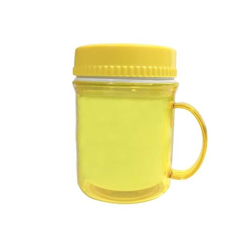 Caneca térmica hermética Ou 400ml amarela Caneca térmica hermética Ou 400ml amarela