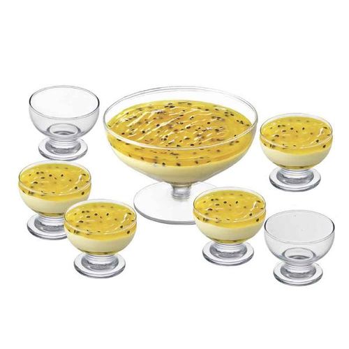 Jogo para sobremesa Ruvolo Paradise 7 peças Jogo para sobremesa Ruvolo Paradise 7 peças