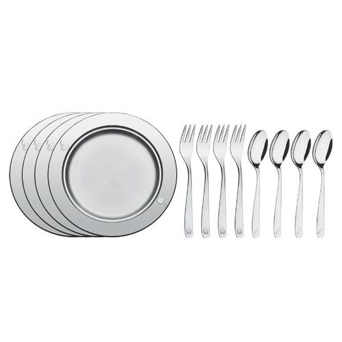 Jogo para sobremesa em inox Tramontina La Pasticceria 12 peças Jogo para sobremesa em inox Tramontina La Pasticceria 12 peças