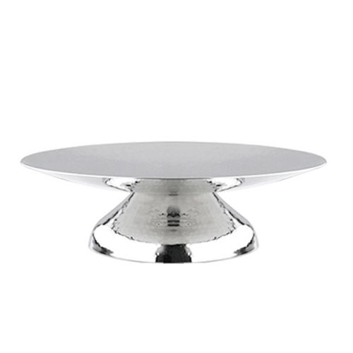 Prato para bolo em inox Prana Stand 30cm Prato para bolo em inox Prana Stand 30cm