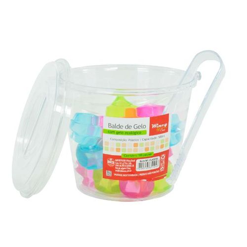Balde para gelo Wincy 18 peças 500ml Balde para gelo Wincy 18 peças 500ml