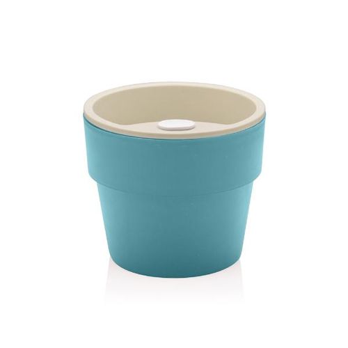 Vaso autoirrigável Ou Plantar grande azul Vaso autoirrigável Ou Plantar grande azul