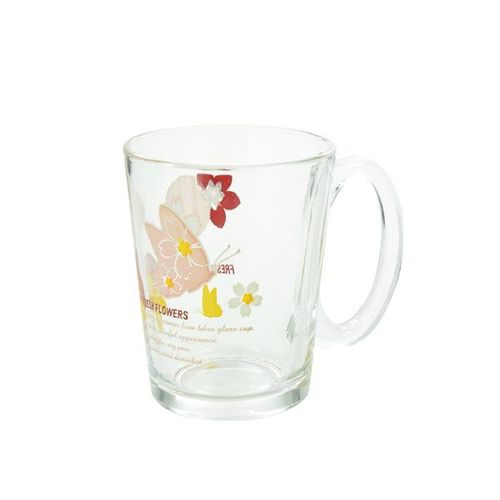 Caneca decorada Wincy Flores 345ml Caneca decorada Wincy Flores 345ml