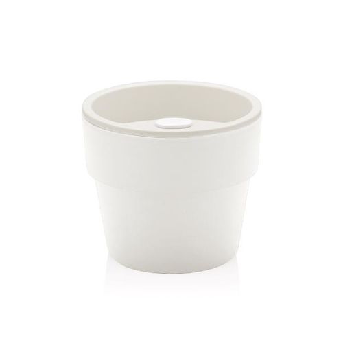 Vaso autoirrigável Ou Plantar pequeno bege Vaso autoirrigável Ou Plantar pequeno bege