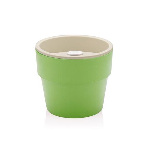 Vaso autoirrigável Ou Plantar pequeno verde Vaso autoirrigável Ou Plantar pequeno verde