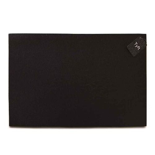 Lugar americano retangular Yoi Tracciata 35x45cm preto Lugar americano retangular Yoi Tracciata 35x45cm preto