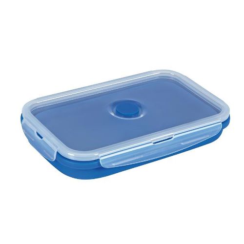 Pote retrátil Mor 1,25 litros azul Pote retrátil Mor 1,25 litros azul