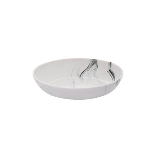 Bowl em porcelana Hauskraft Marble 21,5cm cinza