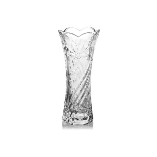 Vaso decorado em vidro Studio Crystal 9x19,3cm