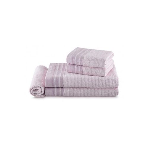 Jogo de banho  5 peças By The Bed Vogue 70x140 rosa
