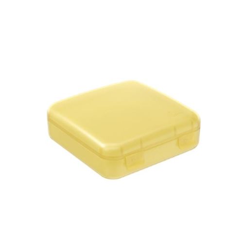 Sanduba em plástico Coza Nutri 15,8x15,1x5,1cm amarelo