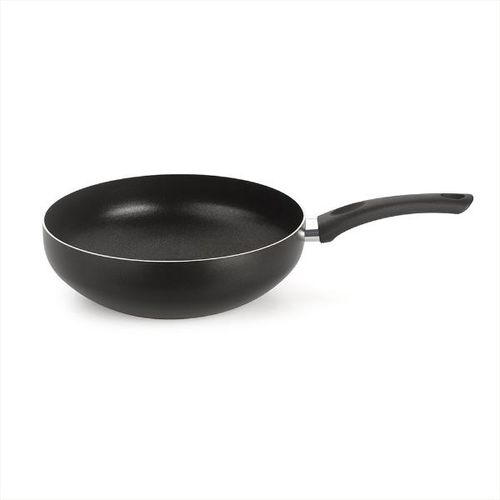 Frigideira wok em alumínio Multiflon Gourmet 28cm preta