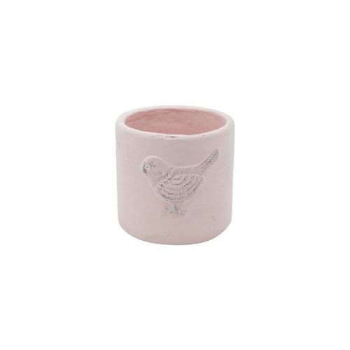 Vaso em cerâmica Urban Bird grande rosa