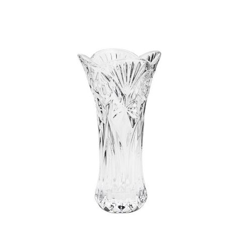 Vaso em vidro Prestige Petals 13,5x8x24,5cm incolor