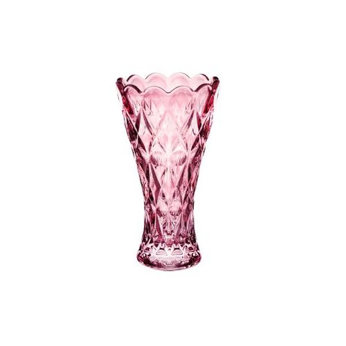 Vaso em cristal Wolff Angel 8x14cm roxo