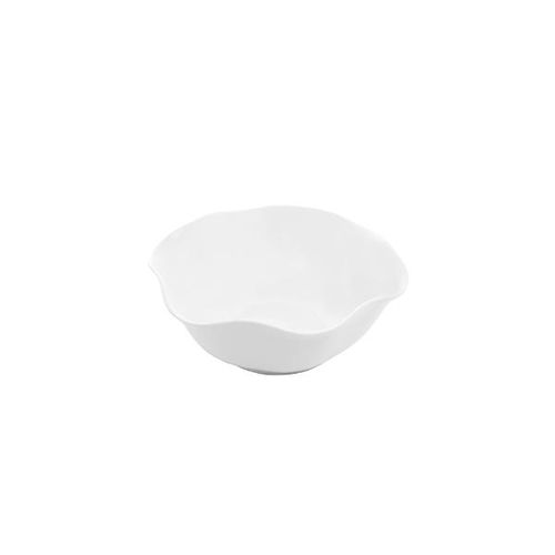 Saladeira em porcelana Bon Gourmet 23x8cm branca
